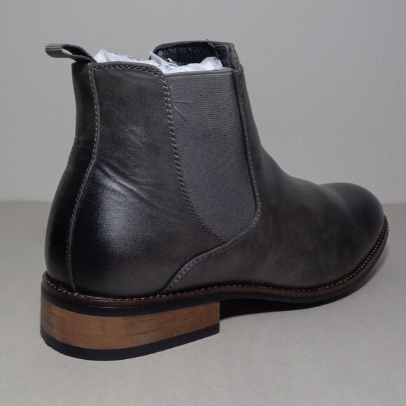 Vance Co. Size 9 M / LANDON / Grey / Chelsea Dress Boots / New Men\'s Shoes main image 5